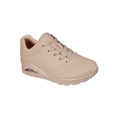 Abbildung von Skechers Wide Fit UNO Sneaker low sand, Damen, Größe: 41, Sand Schuhe