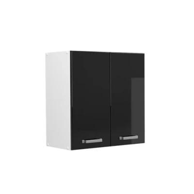 Abbildung von Vicco Hängeschrank R Line, Schwarz Hochglanz/Weiß, 60 cm