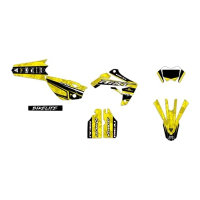 Abbildung von Deko Set für Motorcross, anpassbar, RIEJU MRT 50 von 2009 bis 2021, WIX, Gelb