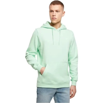 Abbildung von Build Your Brand Herren Heavy Hoody Kapuzenpullover, neo Mint, M