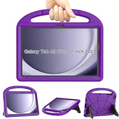 Abbildung von Patamiyar Kinder Hülle für Samsung Galaxy Tab A9 Plus 11 Zoll 2023, Leichte Stoßfest A9+ Tablet mit Griff Ständer (SM X210/X216/X218) Violett