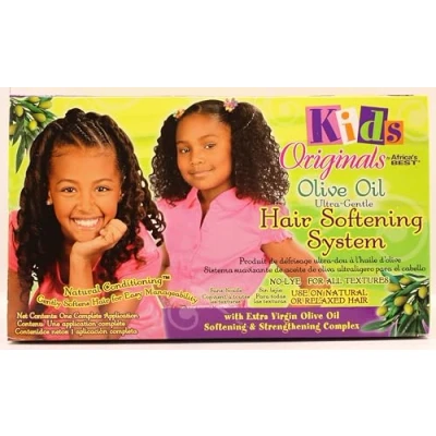 Abbildung von Africa&#039;s Best Kids Organics Olive Oil Ultra Gentle Hair Softening System