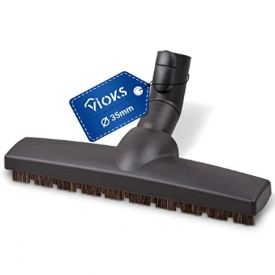 Abbildung von VIOKS Bodendüse Hartbodendüse Ersatz für Miele 7155710 SBB300 3, Zubehör S141, S143, S144, S 100 195, Classic C1, Compact C1 C2, Complete C3, 35mm Rohr Ø Einrastsystem