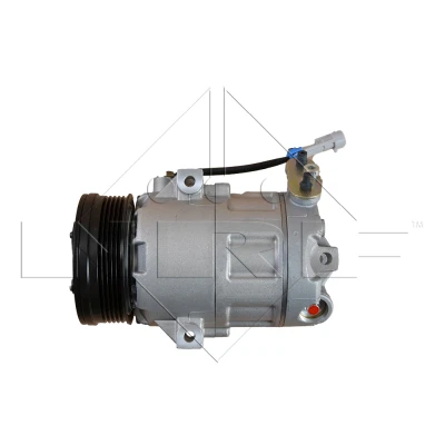 Abbildung von NRF EASY FIT 32080 Kompressor CVC 12 PAG 46 mit Kompressoröl, Dichtring OPEL: Astra G CC, Caravan, Zafira A
