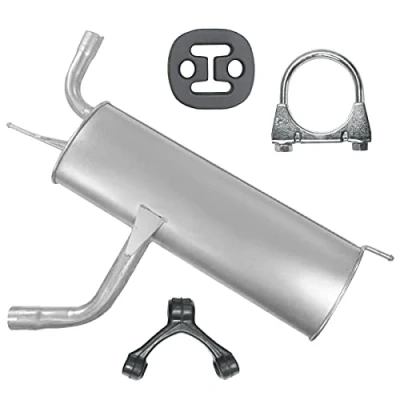 Abbildung von Endschalldämpfer Auspuff Endtopf für 1.4 1.6 Seat Altea Leon 2 II 1P1