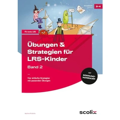 Abbildung von Übungen &amp; Strategien für LRS Kinder Band 2: Vier einfache mit passenden (2. bis 4. Klasse)