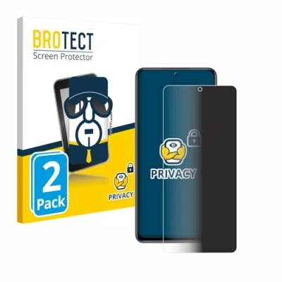 Abbildung von BROTECT (2 Stück Anti Spy Blickschutzfolie für Xiaomi Mi 11X Privacy Screen Protector [Displayschutz Folie, Sichtschutz, Blaulichtfilter]
