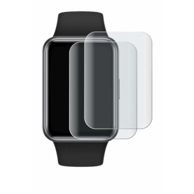 Abbildung von BROTECT Full Cover Schutzfolie Matt für Huawei Watch Fit 2 (2 Stück) Screen Displayschutz Folie, 3D Curved, Anti Reflex
