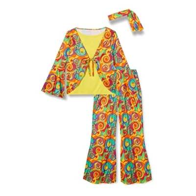 Abbildung von Amscan Hippie Kostüm Hailey Flower Power für Erwachsene