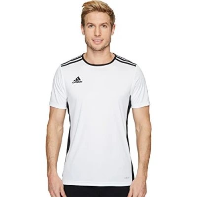 Abbildung von adidas Performance Entrada Tshirt basic, Herren, Größe: XXL, White