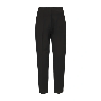 Abbildung von s.Oliver Black Label MIT Tapered LEG Stoffhose, Damen, Größe: 36, Schwarz