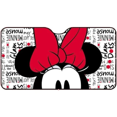 Abbildung von Frontsonnenschutz Windschutzscheibe Minnie Maus kleine Mädchen Cartoons