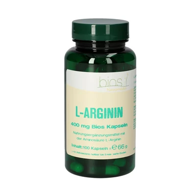 Abbildung von L arginin 400 mg Bios Kapseln 100 St