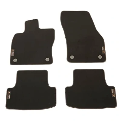 Abbildung von Seat 576863011DLOE Fußmatten 4X Stoffmatten Velours Textilfußmatten, schwarz/Kupfer, mit Cupra Badge
