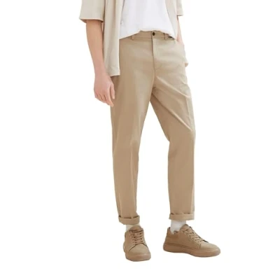 Abbildung von TOM Tailor Denim Regular Tapered Chino, Herren, Größe: 32x32, Mink beige