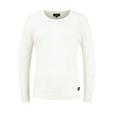 Abbildung von Oxmo Oxedda Strickpullover, Damen, Größe: XL, Oyster gre