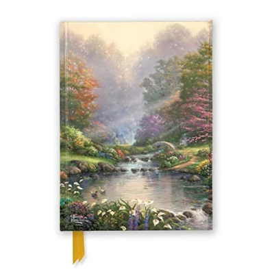 Abbildung von Premium Notizbuch DIN A5: Thomas Kinkade Studios, Reflexionen des Glaubens: Unser hochwertiges, liniertes Blankbook mit festem, künstlerisch geprägtem ... A 5 Magnetverschluss)