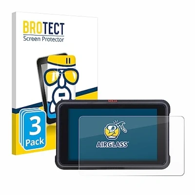 Abbildung von BROTECT Schutzglas für Atomos Ninja V (3 Stück) Schutzfolie Panzer Folie Glas [Extrem Kratzfest 9H, Anti Fingerprint, Ultra Transparent]