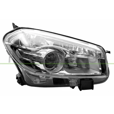 Abbildung von PRASCO DS7114913 Scheinwerfer rechts H7/H7 mit Stellmotor für LWR NISSAN: Qashqai / Qashqai+2 I