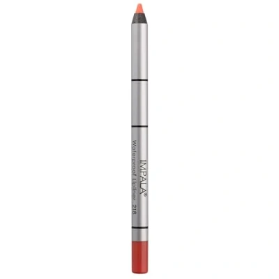 Abbildung von IMPALA Wasserdichter cremiger Lippenkonturenstift Koralle 218 Permanent Wasserfester Lippenstift Lang anhaltender Volumeneffekt