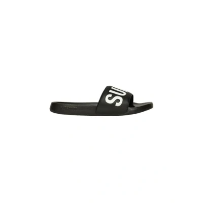 Abbildung von Superdry CORE Pantolette flach, Damen, Größe: 36 37, Black Schuhe