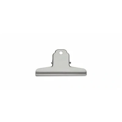 Abbildung von MAUL Papierklemmer MAULbasic aus Metall Vintage Klemmer mit breitem Verschlussclip 10 cm und Klemmweite 3 Gadget für Haushalt, Küche Büro geeignet DIY Projekte Silber