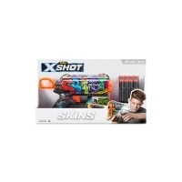 Abbildung von Zuru XSHOT Pistole Skins Flux 8 Pfeile aus Schaumstoff Farbe leicht 36516