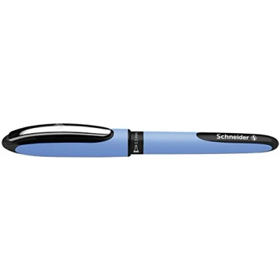 Abbildung von Schneider 183401 One Hybrid N 3 Tintenroller (dokumentenecht mit 0,3 mm Strichstärke und Needlespitze) schwarz
