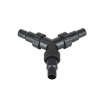 Abbildung von AquaOne Schlauchverbinder CST 01 Y Stück 20/25mm I Hochwertiger Verbinder für Garten &amp; Schwimmbad Teichschlauch Poolschlauch Adapter Reduzierung Anschluss