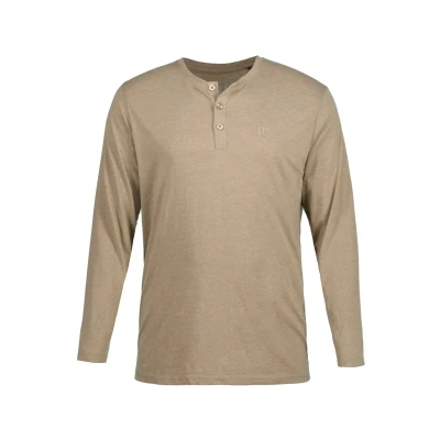 Abbildung von JP1880 Langarmshirt, Herren, Größe: 7XL, Sand