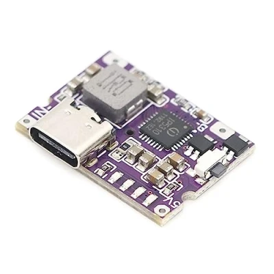 Abbildung von Pnuokn 5V 3.1A Type C USB Converter Board Power Module Mobile Bank Zubehör mit 4pcs LED Indikatoren Mini Typ Charging Motherboards