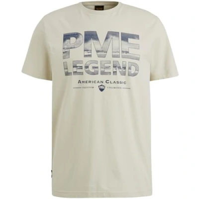 Abbildung von PME Legend Artwork Tshirt print, Herren, Größe: XL, Bone white