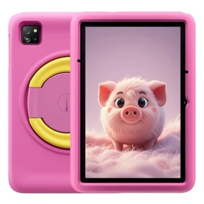 Abbildung von Blackview Tab A6 Kids, 12GB+128GB (1 TB Extern), Android 14 Tablet für Kinder, Elternkontrolle, 10,1&#039;&#039; HD+ IPS Display, 5100 mAh Akku, 5MP+8MP Kamera, WiFi 6 Bluetooth, Dual Box Lautsprecher Rosa