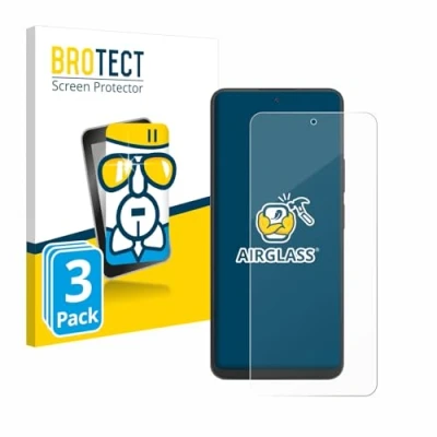 Abbildung von BROTECT Schutzglas für Blackview Shark 9 (3 Stück) Schutzfolie Panzer Folie Glas [Extrem Kratzfest 9H, Anti Fingerprint, Ultra Transparent]