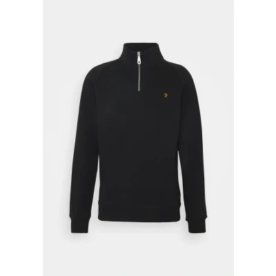 Abbildung von Farah JIM 1/4 Sweatshirt, Herren, Größe: XL, Black