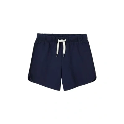 Abbildung von Vertbaudet Mädchen Sweatshorts mit Recycling Polyester Marine 146/152