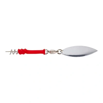 Abbildung von Savage Gear Screwin Spin Teaser S Silver Red 3Stk Angelzubehör