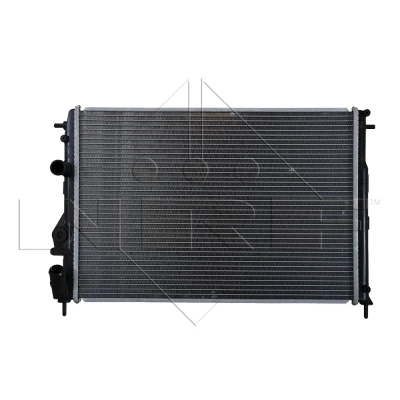 Abbildung von NRF 58175 Kühler, Motorkühlung Aluminium 581 398 26 Kühlrippen gelötet RENAULT: MEGANE Scenic, Scénic 1, 1 Coach