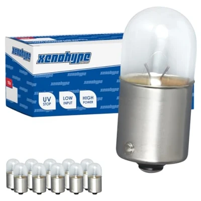 Abbildung von 10x R5W XENOHYPE Premium BA15s 12 V 5 Watt Kugellampe
