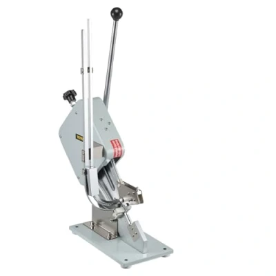 Abbildung von VEVOR Hochwertige manuelle u förmige Wurst Klipper Schneidemaschine mit 2 Schachteln Clips, 8000 Stück, robuste Brot aus A304 Feinstahl, klappbarer Allesschneider, 37 x 19 57 cm