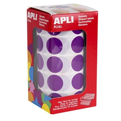 Abbildung von APLI Kids rund 20 mm redonda Lila
