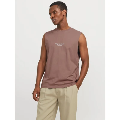 Abbildung von Jack &amp; Jones Kurzarmshirt JORVESTERBRO SLEEVELESS TEE SN