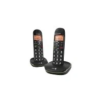 Abbildung von doro PhoneEasy 100 W Duo Schnurlostelefon Schnurloses DECT Telefon (Mobilteile: 2, DECT)
