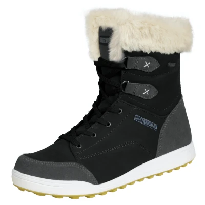 Abbildung von Damen Winterstiefel HPC56 Echtleder mit Kunstfell wasserdicht