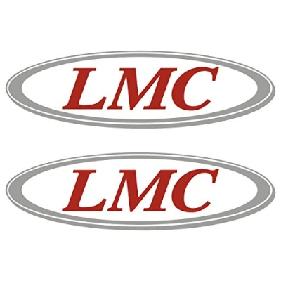 Abbildung von SUPERSTICKI 2 x LMC 50cm 14,5cm Aufkleber Sticker wohnmobil Camper Wohnwagen Caravan aus Hochleistungsfolie Autoaufklebe