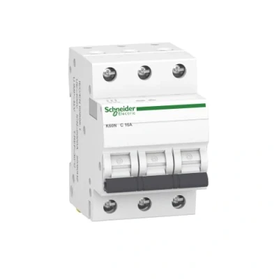 Abbildung von Schneider Electric A9K02316 Leitungsschutzschalter 1er Pack K60N 3P, 16A, C Charakteristik, 6kA