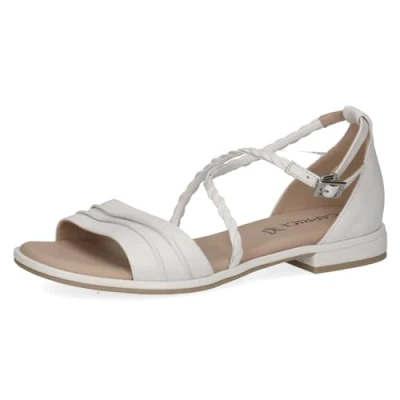 Abbildung von Caprice Riemensandalette, Damen, Größe: 40, White perlato Schuhe