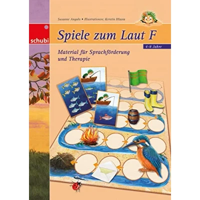 Abbildung von Spiele zum Laut F: Material für Sprachförderung und Therapie (Wiesenwusels Lautbilderbücher)