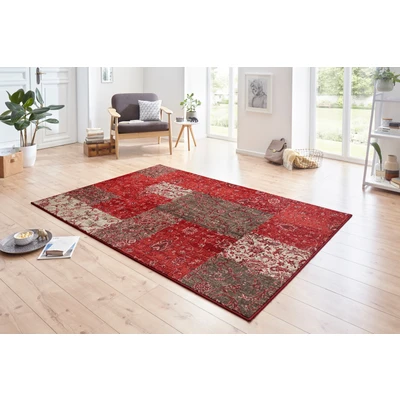 Abbildung von HANSE Home Teppich &quot;Kirie&quot;, rechteckig, Patchwork, Kurzflor, Teppichläufer, Modern, Vintage, Wohnzimmer, Flur