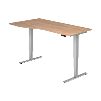 Abbildung von Hammerbacher Schreibtisch XDSM18 Nussbaum